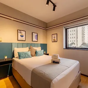  Apartamento Easy Star - Aconchegante Flat Perto Do Shopping Pamplona - Hq03i
